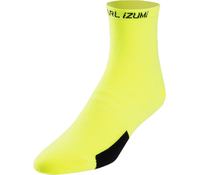 PEARL iZUMi ELITE ponožky, PI CORE SCREAMING žlutá, XL