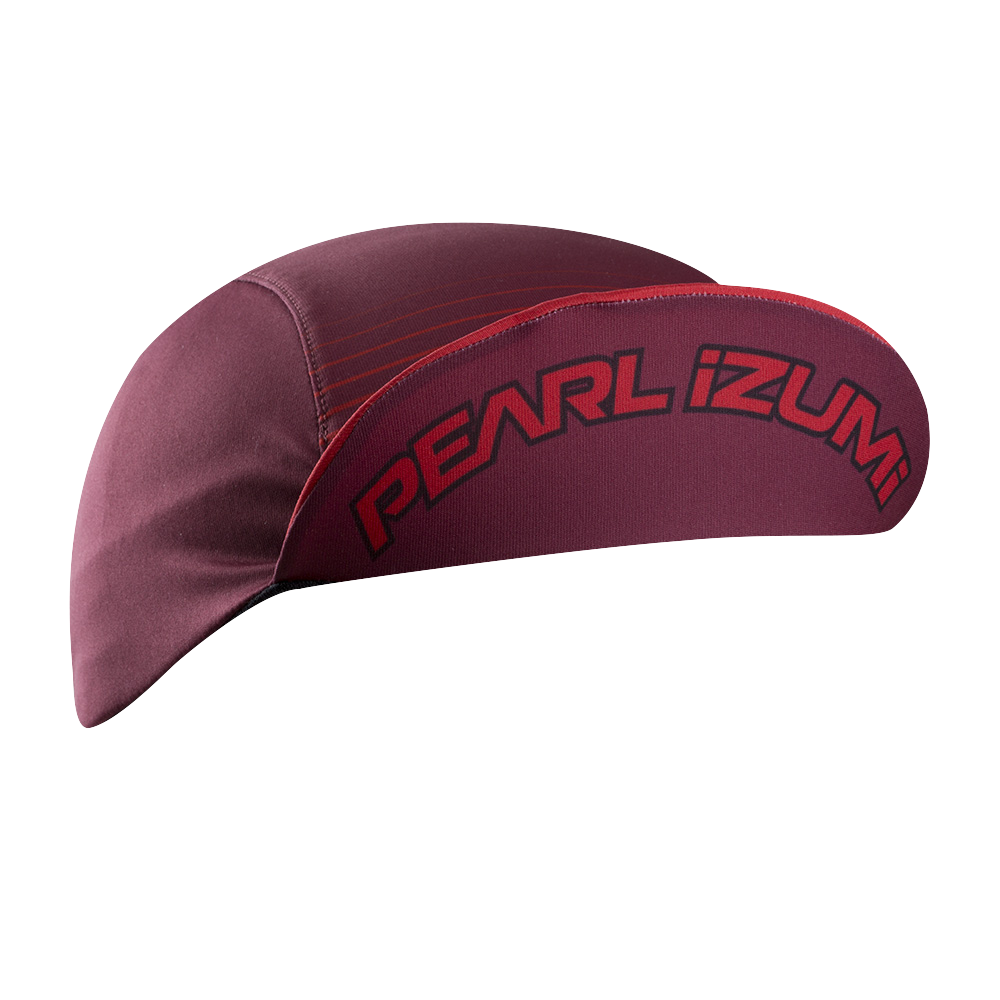 PEARL iZUMi TRANSFER CYCLING CAP, PORT/ROGUE červená DASH, ONE