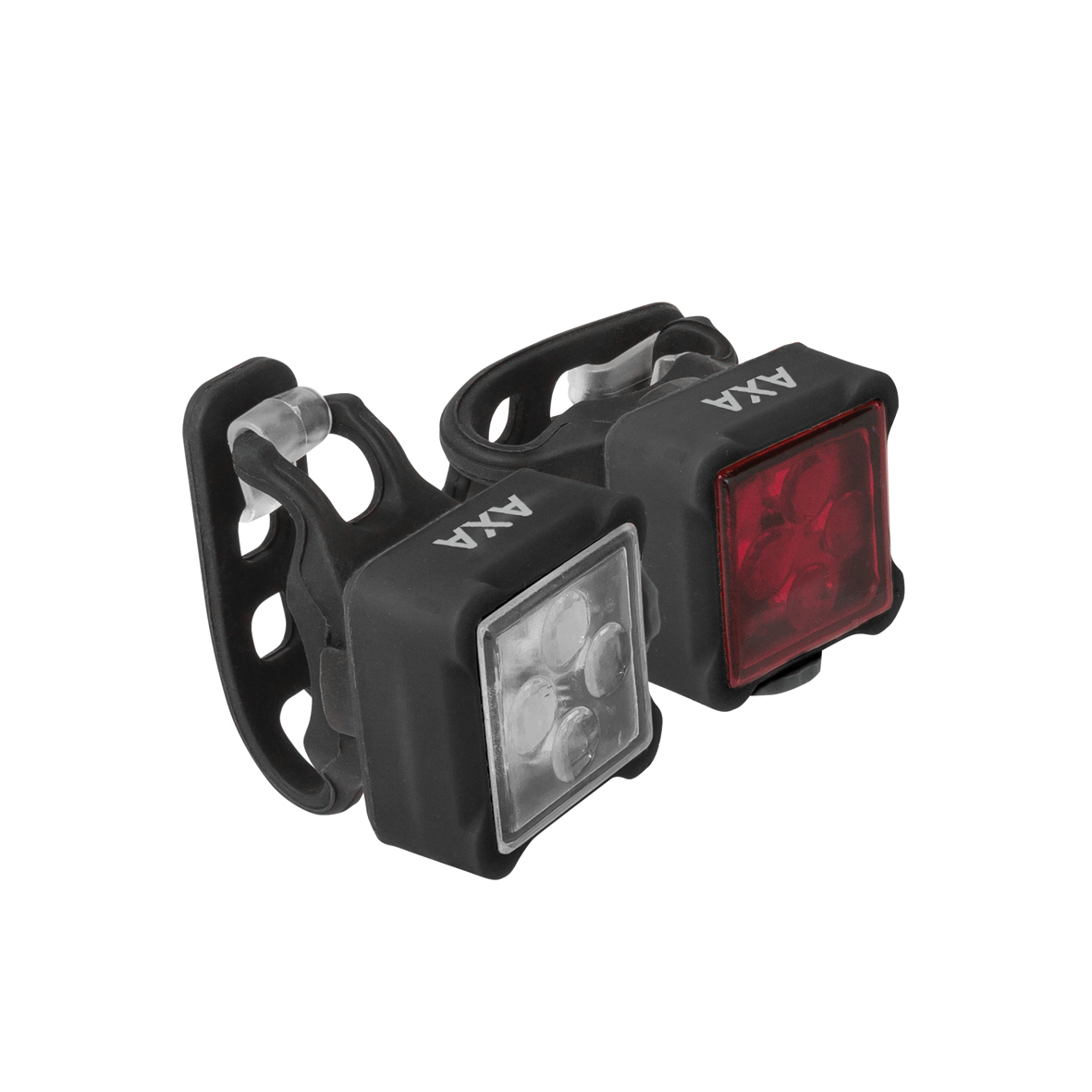 AXA NITELINE 44 set přední a zadní LED světlo