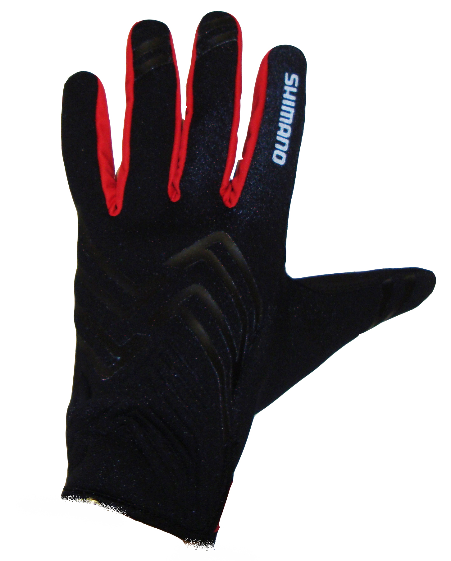 SHIMANO Windbreak Thick rukavice, červená, L