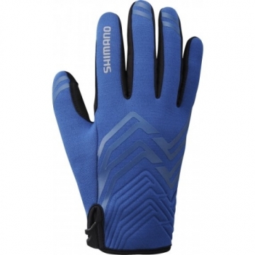 SHIMANO Windbreak Thin rukavice, modrá, L