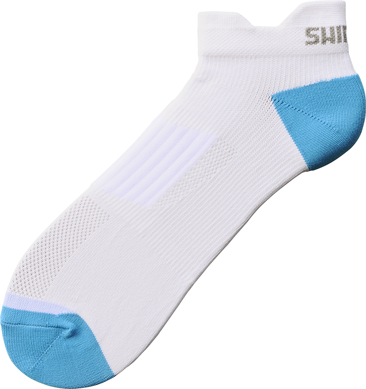 SHIMANO INVISIBLE ponožky, bílá, S