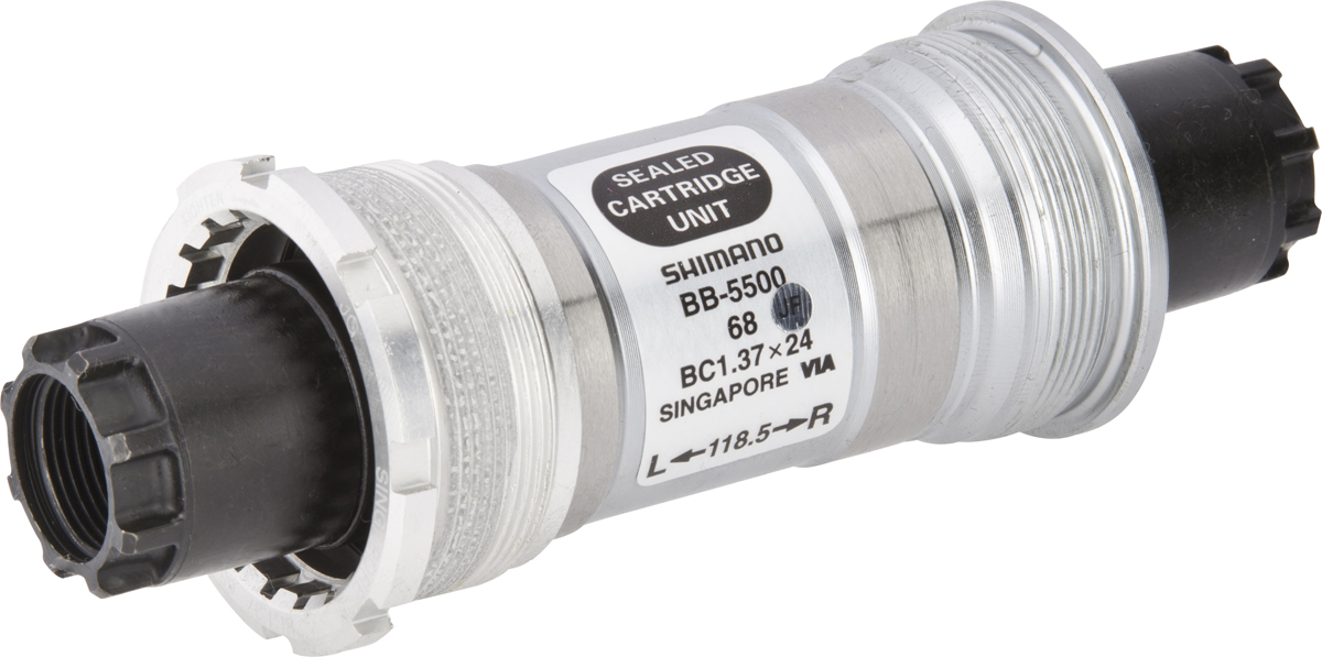 SHIMANO středové složení 105 BB-5500 osa octalink 68 mm 118,5 mm BSA