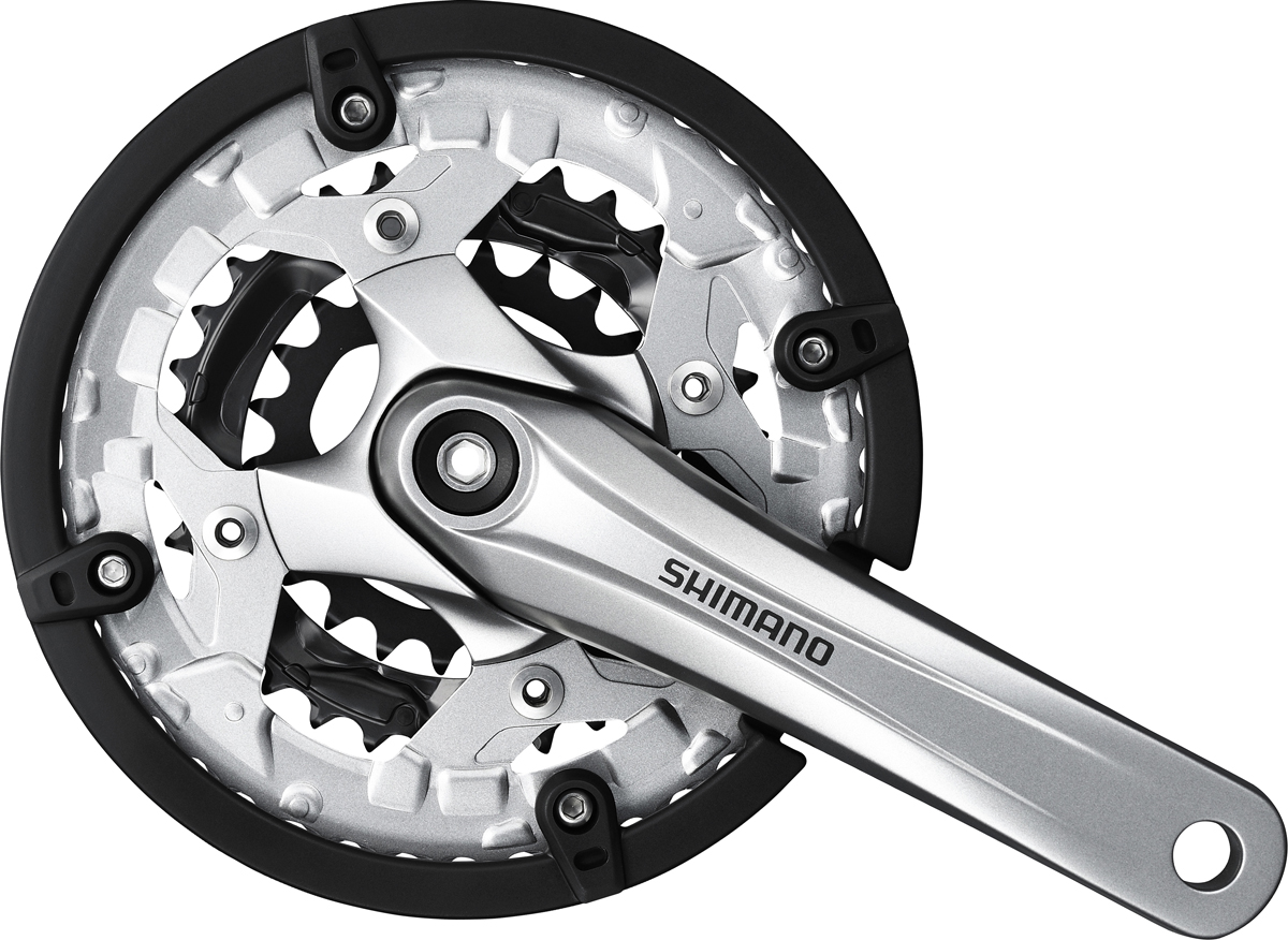 SHIMANO kliky ALIVIO FC-T4010 oktalink 3x9 170 mm 44x32x22z s krytem černé