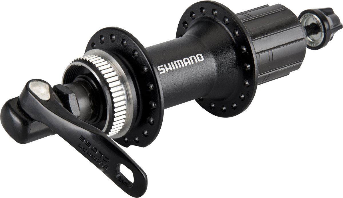 SHIMANO nába zadní ALIVIO FH-M4050 pro kotouč (centerlock) 8/9/10/11 rychl 36 děr RU: 168 mm černá o