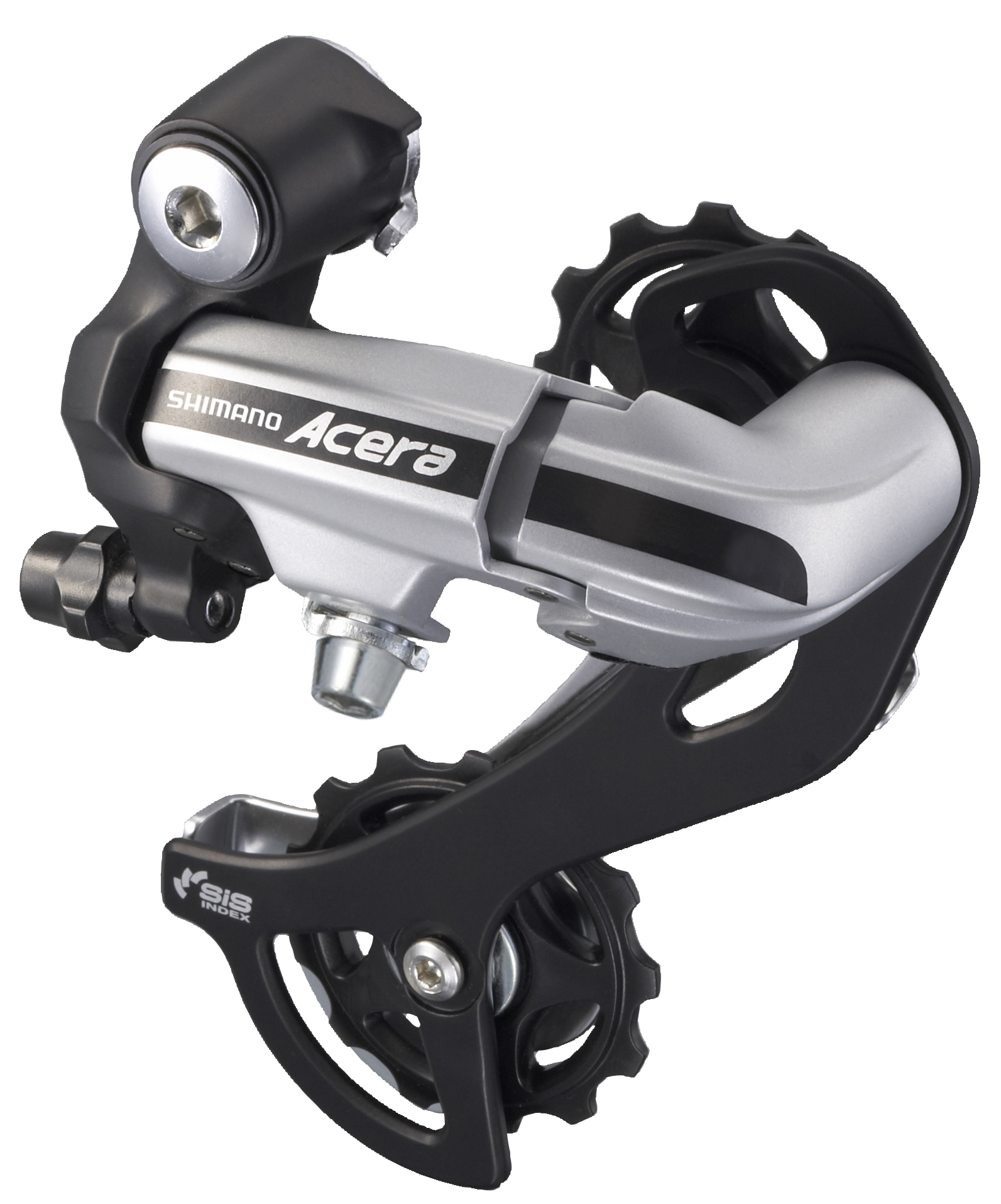 SHIMANO přehazovačka ACERA RD-M360 SGS typ 7/8 rychl klasická pruž stříbrná