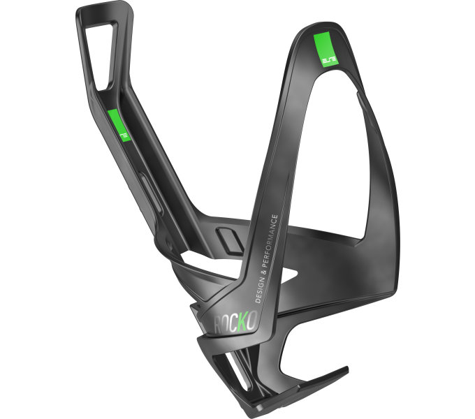 ELITE košík ROCKO Carbon 20' černý matný/zelený