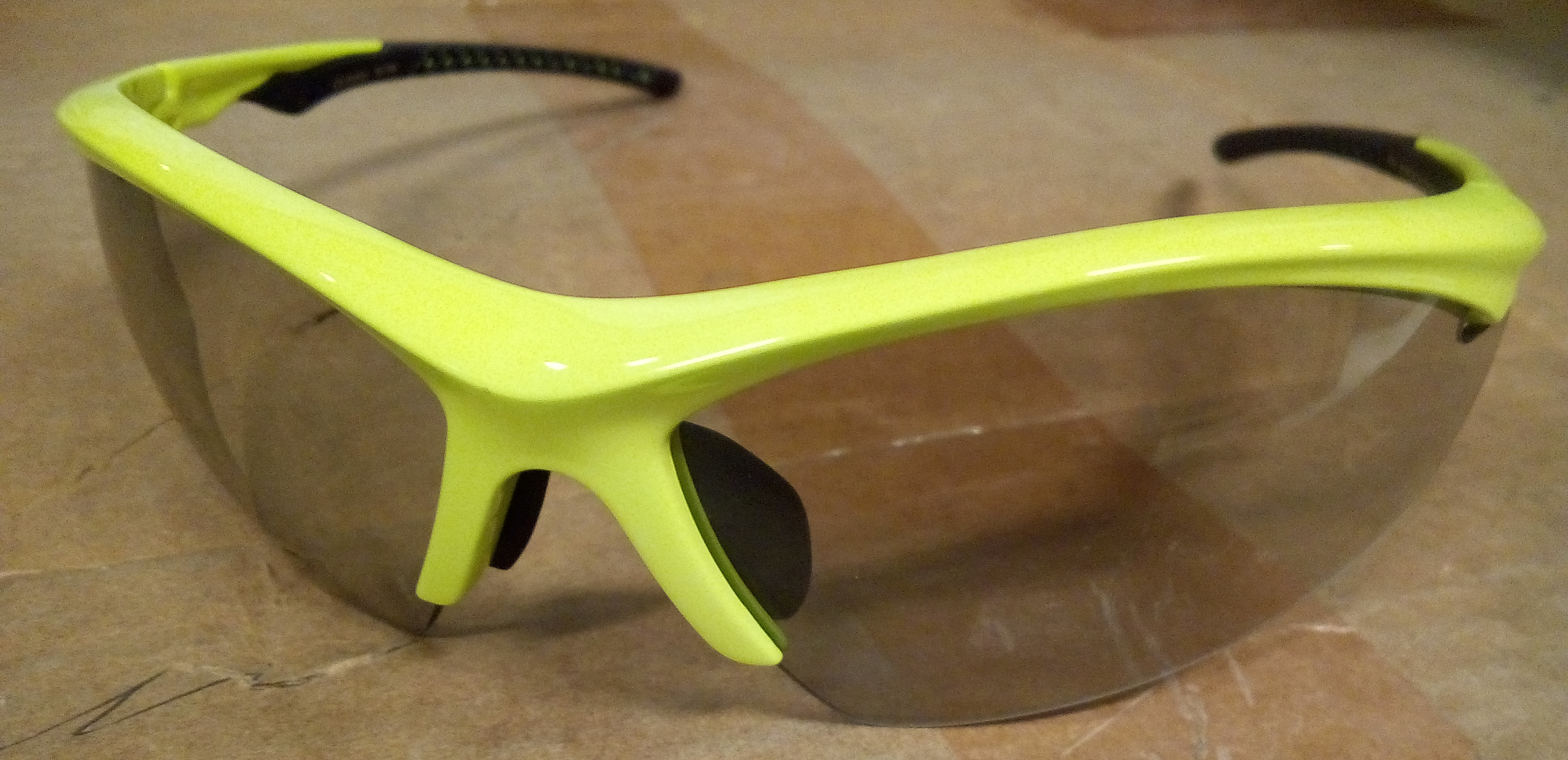 SHIMANO brýle EQX2 limetkově žlutá, skla fotochromatická šedá