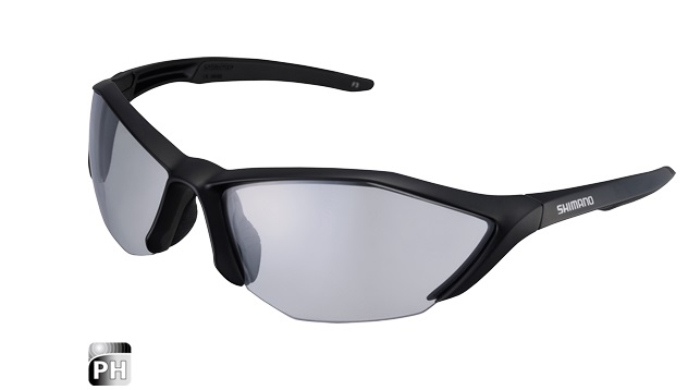 SHIMANO brýle S61R PH, fotochromatická skla, černá
