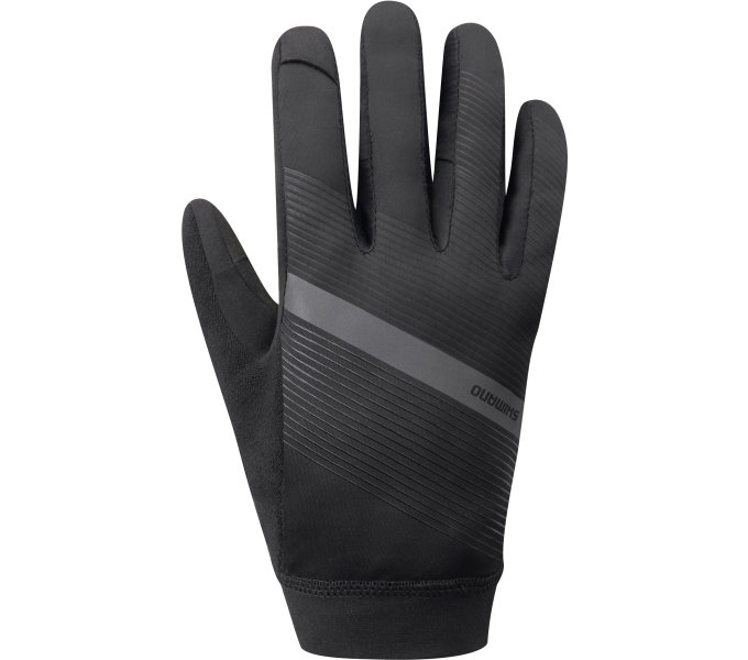 SHIMANO WIND CONTROL rukavice (10°C), černá, XXL