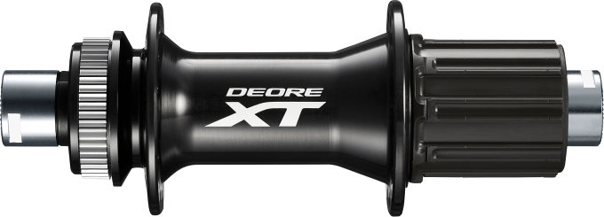 SHIMANO nába zadní XT FH-M8010 pro kotouč (centerlock) 8/9/10/11 rychl 32 děr pro E-thru 12 mm Boost