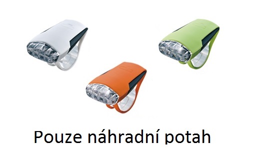 GUEE Tadpole-náhradní potah-SET bílý/zelený/růžový