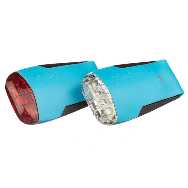 GUEE Tadpole USB SET př+z světlo/blikačka-modrý
