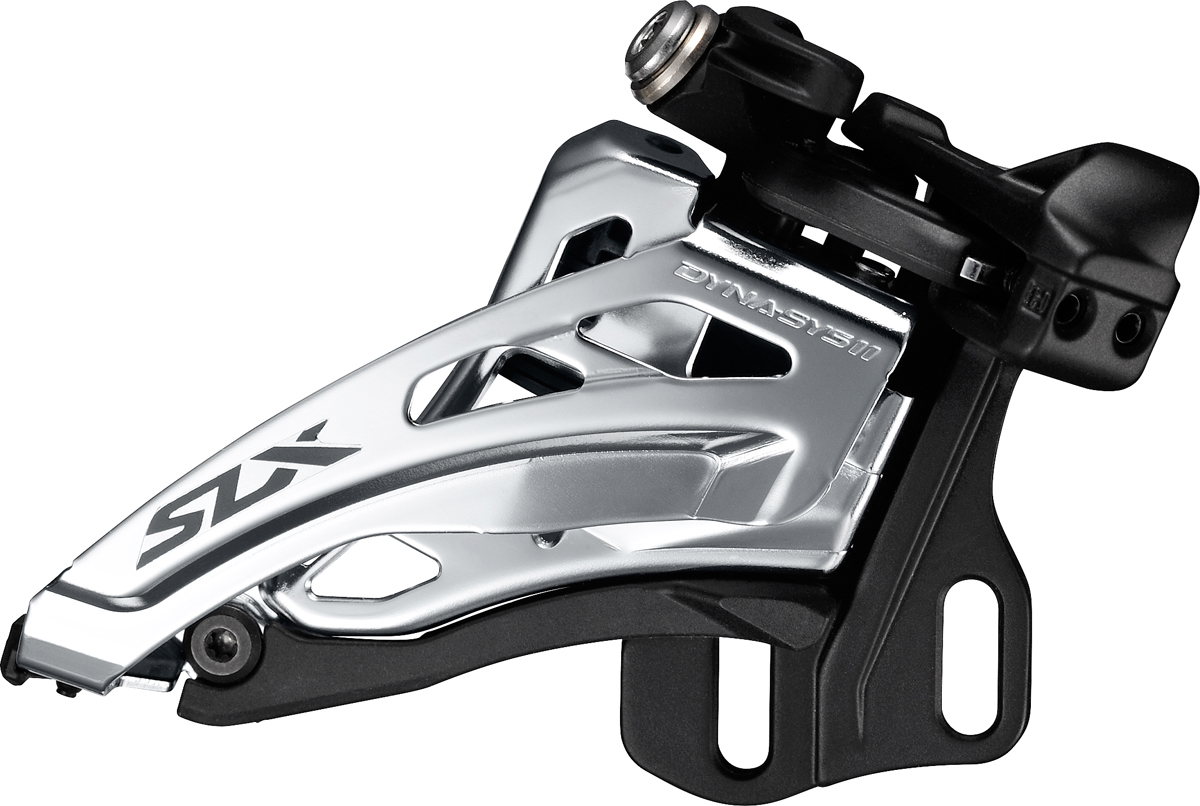SHIMANO přesmykač SLX FD-M7020 pro 2x11 př mont E-typ bez BB Side-swing front pull pro 34-38z bal