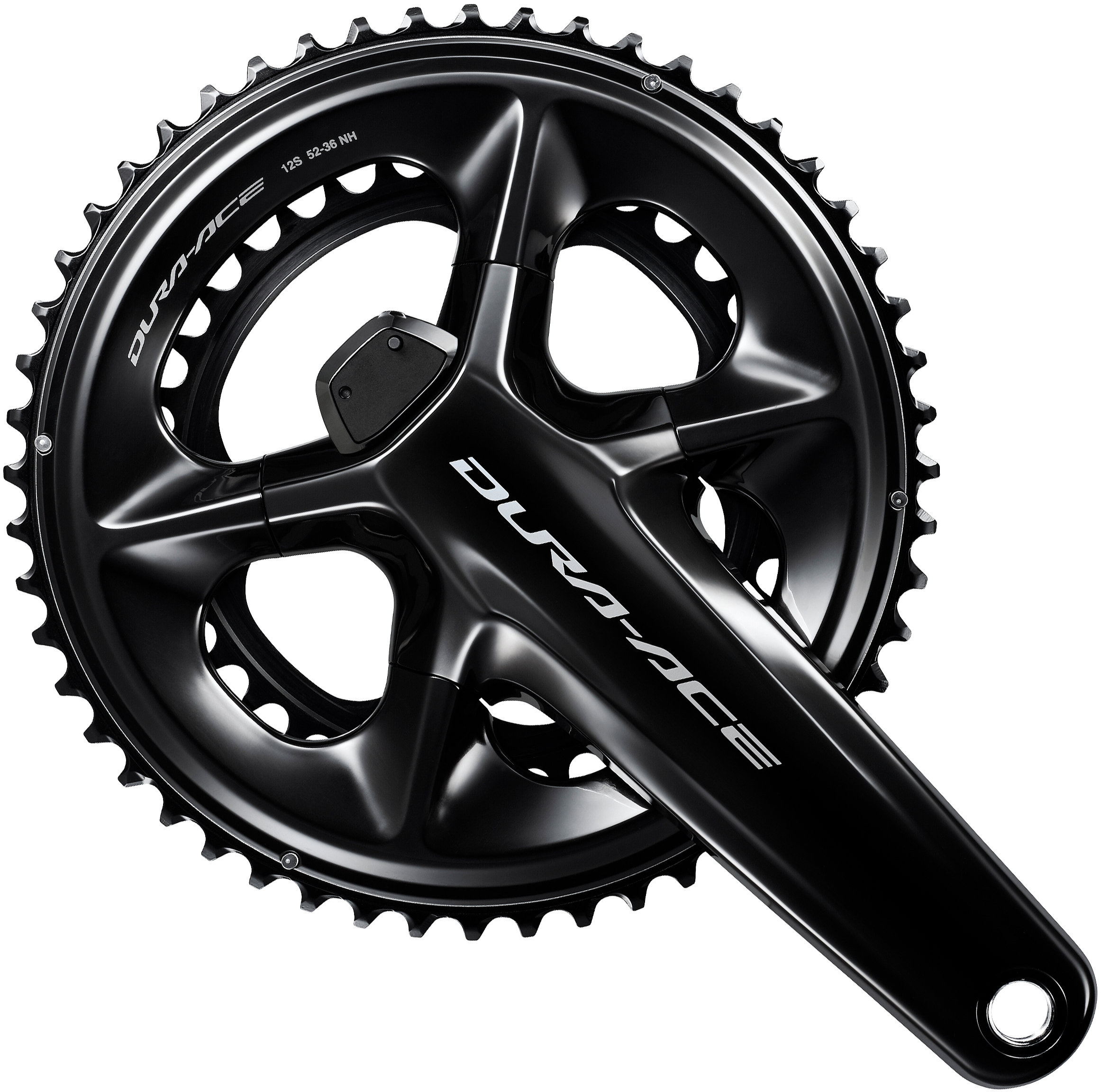 SHIMANO kliky DURA-ACE FC-R9200-P integr.klika 2x12 172,5 mm 52x36z bez BB misek pro měř výk bal