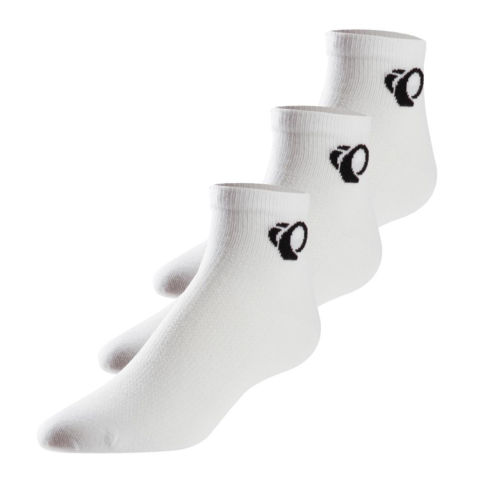 PEARL iZUMi ATTACK LOW ponožky 3 PACK,bílá,XL