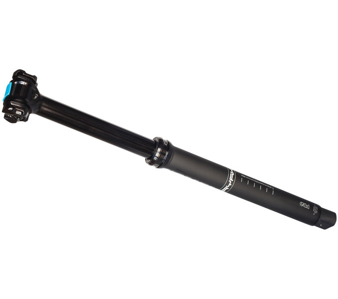 PRO teleskopická sedlovka Koryak, 30.9 mm, zdvih 170 mm, vnitřní vedení, páčka one-by