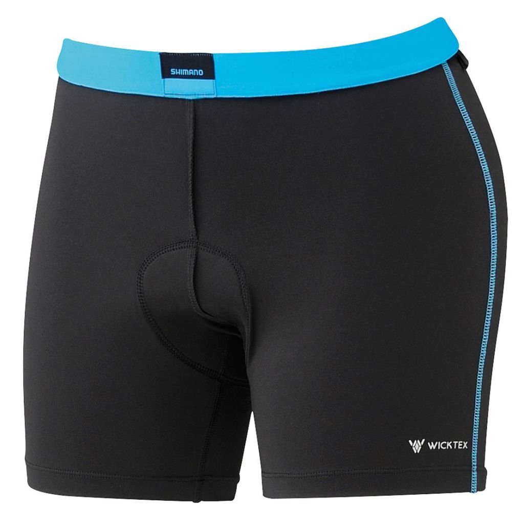 SHIMANO W's Under Short, Black, M