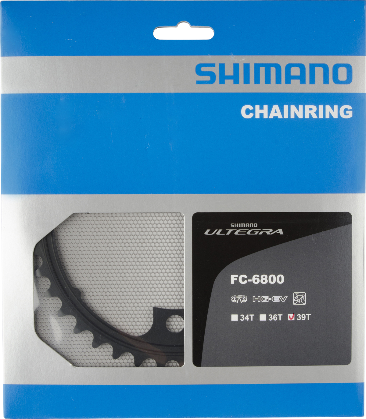 SHIMANO převodník ULTEGRA FC-6800 39 z 11 spd dvojpřevodník MD pro 53-39 z