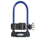 MasterLock zámek podkova, 13 mm x 280 mm x 110 mm, klíč, modrá (8195)
