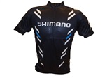 SHIMANO Print dres s krátkým rukávem, černá, M