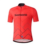 SHIMANO dres Team, červená, M