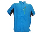SHIMANO Button Up košile, lightning modrá-MC1, L
