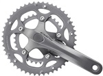 SHIMANO kliky CLARIS FC-2450 oktalink 2x8 170 mm 50x34z bez krytu stříbrné