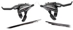 SHIMANO řad/brzd páčka ACERA ST-EF65 pár 3 x 9 rychl pro V-brz černá 2 prst