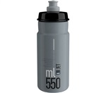 ELITE láhev JET 24' šedá/černé logo 550 ml