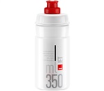 ELITE láhev JET 22' čirá/červené logo, 350 ml