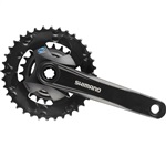 SHIMANO kliky ALTUS FC-M315 4hran 2x7/8 170 mm 36x22z černé bez krytu bal