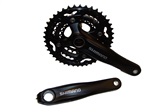SHIMANO kliky MTB-ostatní FC-M552 integr.klika 3x10 175 mm 42x32x24z +BB misky bez krytu černé