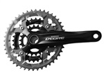 SHIMANO kliky DEORE FC-M590 integr.klika 3x9 170 mm 44x32x22z +BB misky s krytem černé