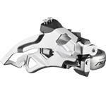 SHIMANO přesmykač ALIVIO FD-T400 MTB pro 3x9 obj. 34,9/31,8 + 28,6 Top-swing dual pull 44/48 z