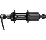 SHIMANO nába zadní TIAGRA FH-RS400 pro ráfkovou brzdu 10/11 rychl 36 děr 163 mm černá