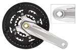 SHIMANO kliky ALIVIO FC-M430 4hran 3x9 175 mm 44x32x22z s krytem stříbrné