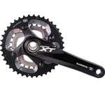 SHIMANO kliky XT FC-M785 integr.klika 2x10 175 mm 40x28z bez misek bez krytu černé