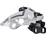 SHIMANO přesmykač DEORE FD-M610 MTB pro 3x10 př mont E-typ bez BB Top-swing dual pull 40/42z čer
