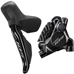 SHIMANO kot brzd-set 105 BR-R7170-KIT zadní/ST-R7170Di2 (J-kit) FLAT MOUNT polymer+chladič SMBH90/17