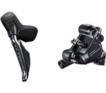 SHIMANO kot brzd-set ULTEGRA Di2 BR-R8170-KIT přední/ST-R8170Di2 (J-kit) FLAT MOUNT polymer+chladič