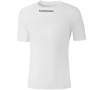 SHIMANO VERTEX funkční tričko s krátkým rukávem, pánský, bílá, L-XL