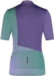 SHIMANO SUMIRE dres krátký rukáv, dámský, fialová/zelená, M