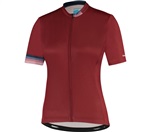 SHIMANO MIZUKI dres krátký rukáv, dámský, červenohnědá, M
