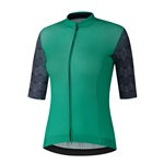 SHIMANO dámský YURI dres krátký rukáv, zelená