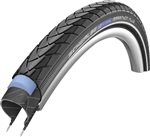 SCHWALBE plášť MARATHON PLUS, 37-590, 26 x 1 3/8, SmartGuard, Endurance, 850 g, černá-reflexní