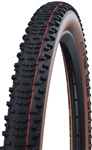 SCHWALBE plášť RACING RALPH,57-622,29x2.25,Super Race,TLE,skládací,680 g,černá/hnědá