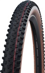 SCHWALBE plášť RACING RAY,57-622,29x2.25,Super Race,TLE,skládací,680 g,černá/hnědá