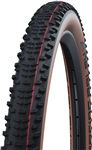 SCHWALBE plášť RACING RALPH,60-622,29x2.35,Super Race,TLE,skládací,745 g,černá/hnědá