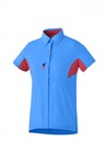 SHIMANO dámská košile, lightning modrá/jazzberry, M